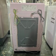 Hisense ハイセンス 全自動 洗濯機 HW-55E5KP 5.5㎏ ピンク ○BA06W001 