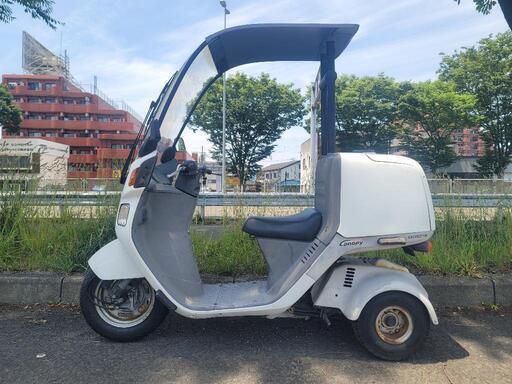 仙台市若林区若林⤴️HONDA/ホンダ/ジャイロキャノピー2スト/TA02/ベース車両/エンジンかかります⤴️配達/ウーバーイーツ/仙台リサイクルショップ