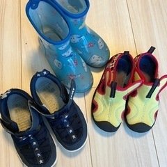 子供用靴（サイズ17.0cm）3点セット