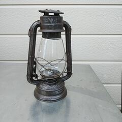 アンティーク灯油ランプ