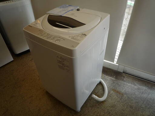TOSHIBA　東芝　洗濯機　AW-5G6　5.0kg　2019年製　全自動洗濯機