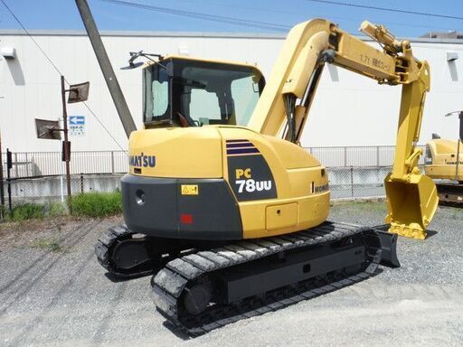 PC78UU-8　2012年製　4773時間　コマツ　バックホー　3次排ガス PC78UU-8 2012年製 4773時間 コマツ バックホー 3次排ガス