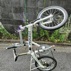 レア物中古委託品】値引しました!プジョー コリブリ 18インチ 折畳み