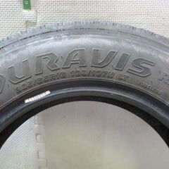 中古タイヤ 205/65R16LT ブリヂストン DURAVIS R207 6～7mm 2021年式 