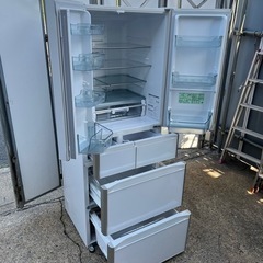 KM144 2018年製 日立 R-XG4800H 真空チルド75L 6ドア