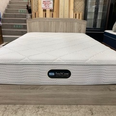 【愛品館 江戸川店】SIMMONS（シモンズ）ダブルベッド ID:153-018530-007 