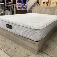 【愛品館 江戸川店】SIMMONS（シモンズ）ダブルベッド ID:153-018530-007 