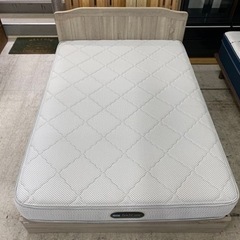 【愛品館 江戸川店】SIMMONS（シモンズ）ダブルベッド ID:153-018530-007 