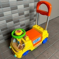 おさるのジョージ 乗用玩具 手押し車 、室内使用！
