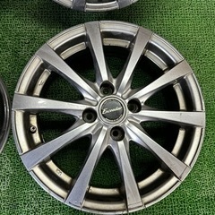 No.775 15インチホイール 4穴 100 43 15×5.5J アルミホイール 4本セット Exceeder