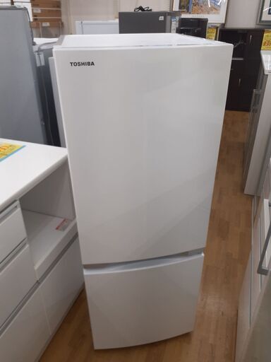 【ドリーム川西店】中古家電/2018年製/東芝/2ドア冷蔵庫/GR-P15BS【御来店限定】