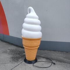 日世　LED加工品　ソフトクリームライト　スタンド　看板