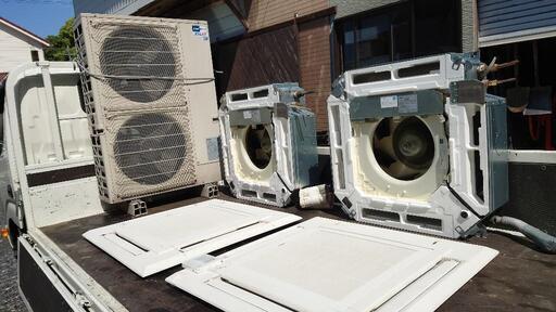 中古品　三菱業務用エアコン　室内ユニット2台　6馬力2017年製