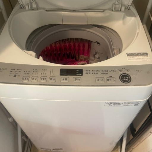 sharp 洗濯機　7kg