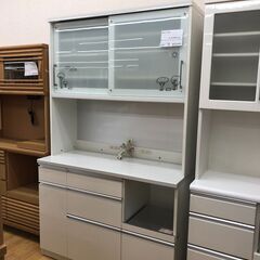 ★ジモティ割あり★ 高橋木工 食器棚  W120×D51×H201 クリーニング済み SJ2404 高橋 木工所 食器棚の中古が安い！激安で譲ります・無料であげます(2