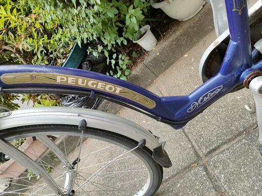 委託品】レア物のプジョー自転車 メトロ(metro)内7段変速