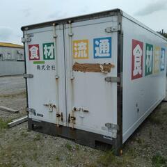 【匝瑳市】横扉付き 保冷コンテナ (No.Y-278) 長さ約445cm×幅215cm×高さ220cm (株)トラストカーゴ 匝瑳コンテナ販売所 匝瑳市】横扉付き 保冷コンテナ (No.Y-278) 長さ約445cm×幅