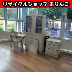 アンティーク調 家具 豪華7点セット!! タンス･食器棚･テーブル･ミラー他 R06008 ③