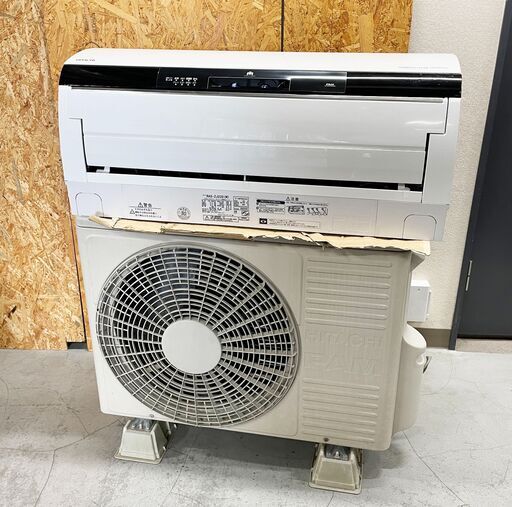 中古☆HITACHI ルームエアコン RAS-ZJ22D 2014年製