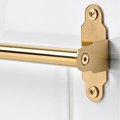 【未使用】IKEAウォールフック80cm(ゴールド) HULTARP