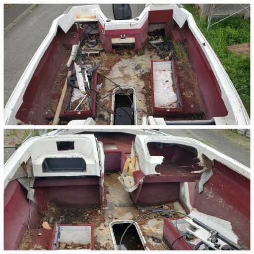 大北海道商事「苫小牧市」 ボート船体 Mercuryエンジン 大北海道商事「苫小牧市」 ボート船体 Mercuryエンジン