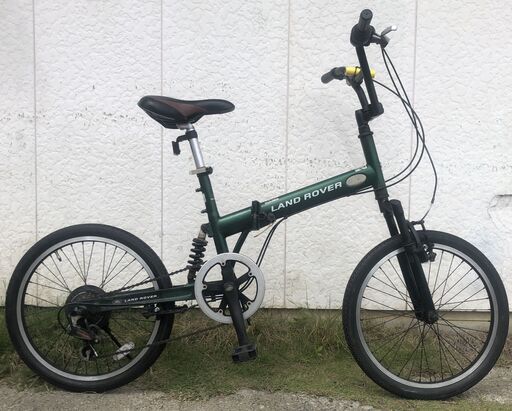 LAND ROVER Wサスペンション 20インチ折り畳み自転車 6段変速