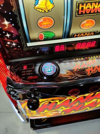 パチスロ実機 ツインドラゴンハナハナ ツインドラゴンハナハナ‐30 パチスロ スロット 機械割 天井 初