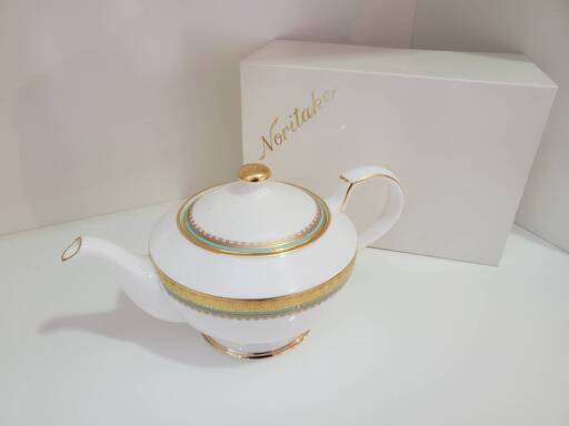 売約済み★直接引取限定！　Noritake　ノリタケ　フロレンシア　ティーポット★