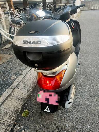 快速　ホンダ　リ－ド100　JF06　希少の2スト　9.3馬力　SHAD　29Ｌ　トップケース新品 快速 ホンダ リ－ド100 JF06 希少の2スト 9.3馬力 SHAD 29L トップ