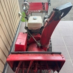 ホンダ除雪機 HS80 セル付き 8馬力 バッテリー抜き