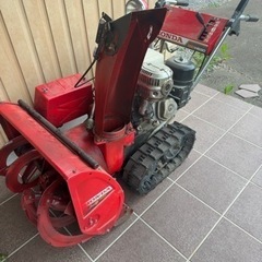 ホンダ除雪機　HS80 セル付き　8馬力  バッテリー抜き ホンダ除雪機 HS80 セル付き 8馬力 バッテリー抜き