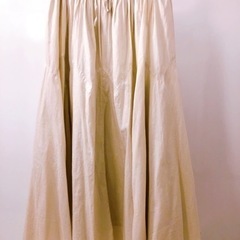 極美品　YUNI  日本製　綿100% ロングスカート