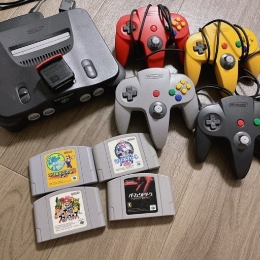 【引っ越しにつき今月中旬まで】 Nintendo64 ゲームセット