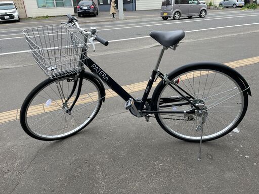 ★ほぼ新品★フジ商会　シティバイク　WBS PARERA パテラ　27インチ6段変速