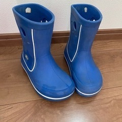 クロックス　長靴　レインブーツ　17〜17.5cm