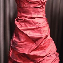 シャンタンシルク フォーマルドレス ＜丈変更自在＞ 演奏会 リサイタル コンサート 結婚式 パーティ