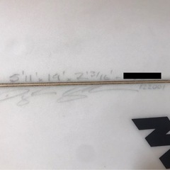 ビラボンサーフボード5'11✨フィン・パット付✨ディランロングボトム