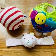 ミキハウス☆赤ちゃんのおもちゃセット
