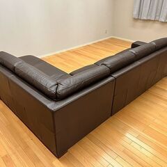 ITAL SOFA コーナーソファ 革製 (セパレートタイプ)-クロスバイク22インチ自転車