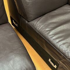 ITAL SOFA コーナーソファ 革製 (セパレートタイプ)-クロスバイク22インチ自転車