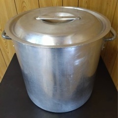 再入荷 業務用 大型 両手鍋 大鍋 蓋付き 直径430×高さ200(mm) 厨房機材 