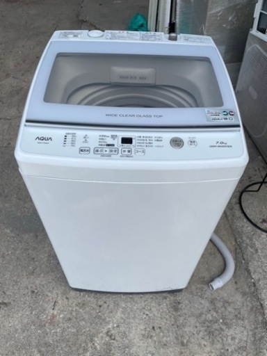 【‼️2022年製の超美品‼️】AQUA7kg洗濯機