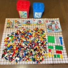 LEGO レゴ 赤バケツ 青バケツ  まとめ売り
