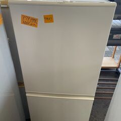 リサイクルショップどりーむ荒田店　No7409 冷蔵庫　２０１８年製　アクア　１５７L　人気シリーズ♪　動作確認OK♪