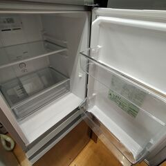 F1172　冷蔵庫　冷凍庫　AQUA　AQR-13H(S)　126L　2018年製　送料A　札幌　プラクラ南9条店