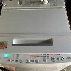 明日まで大幅値下げ！東芝 ZABOON 全自動洗濯機 AW-10SD70J-W
