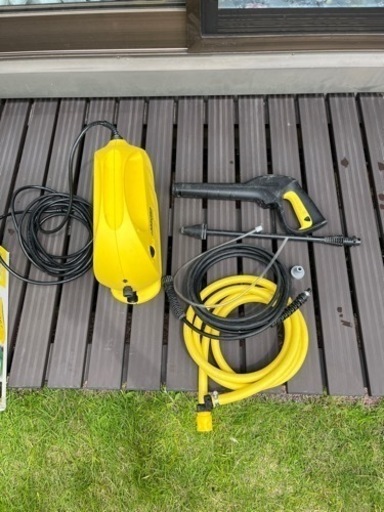 【動作確認済】高圧洗浄機　ケルヒャー　KARCHER K2.01 掃除　洗車　ベランダ　庭