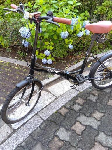 (決まりました)引き取り限定　中古折り畳み自転車　20インチ