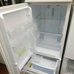 3か月間保証☆配達有り！16000円(税別）シャープ 167L 2ドア冷蔵庫 2018年製 ホワイト