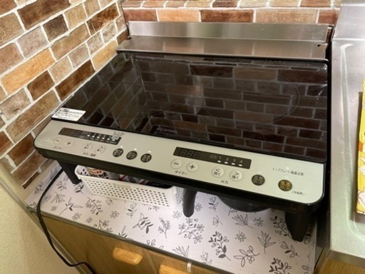お話し中【7月下旬頃引渡し】アイリスオーヤマ IHヒーター100V1400W